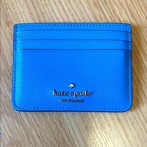 Kate Spade Bright Blue Card Holder